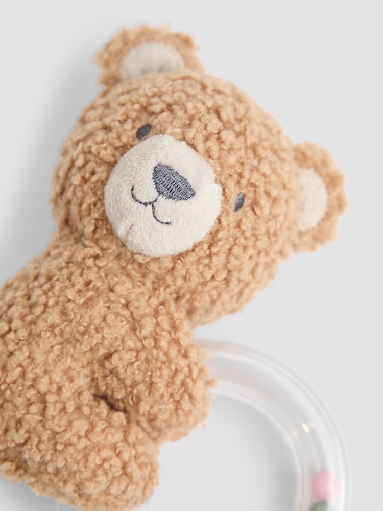 JoJo Maman Bébé Bear Ring Rattle - Image 2 of 3
