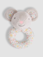 JoJo Maman Bébé Country Cottage Mouse Ring Rattle - Image 5 of 7