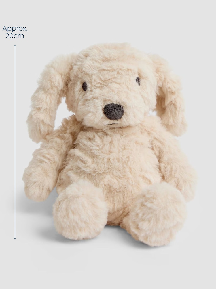 JoJo Maman Bébé Dexter Dog Soft Toy Plushie - Small - Image 3 of 3