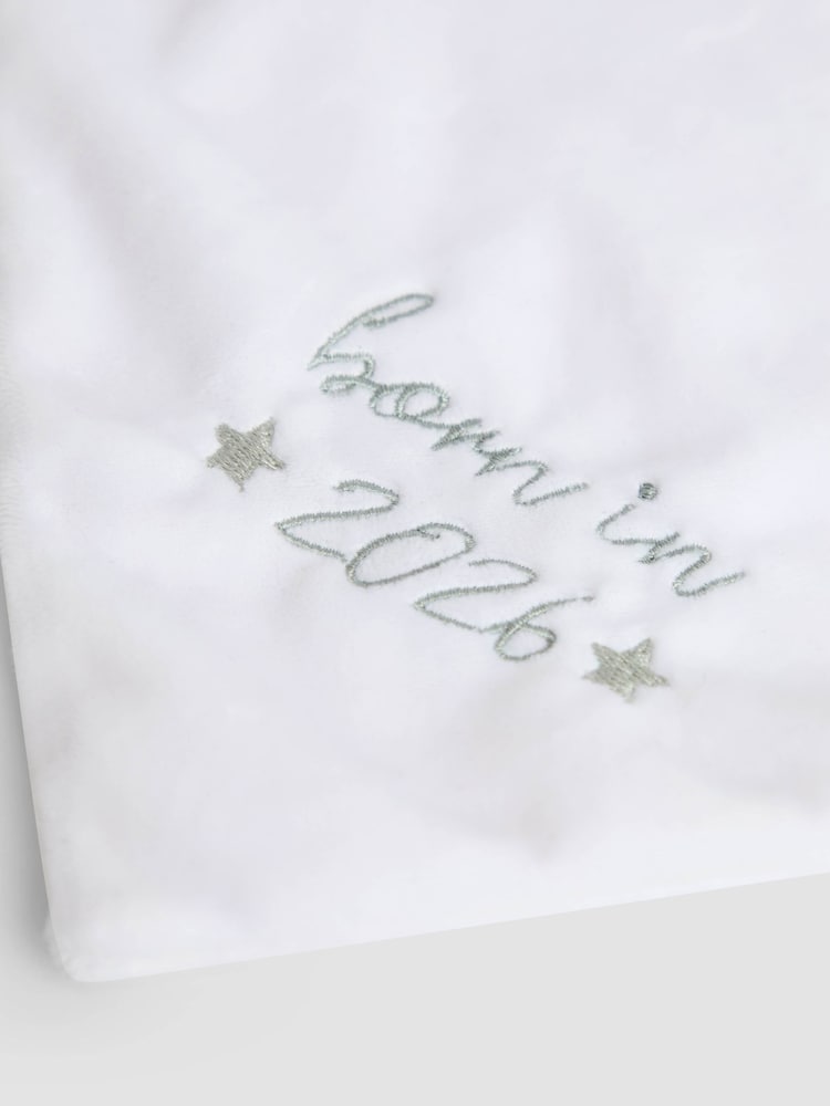 JoJo Maman Bébé Born In 2026 Comforter - Image 3 of 3 JoJo Maman Bébé Born In 2026 Comforter - Image 3 of 3