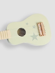 JoJo Maman Bébé Green Wooden Toy Guitar - Image 4 of 5