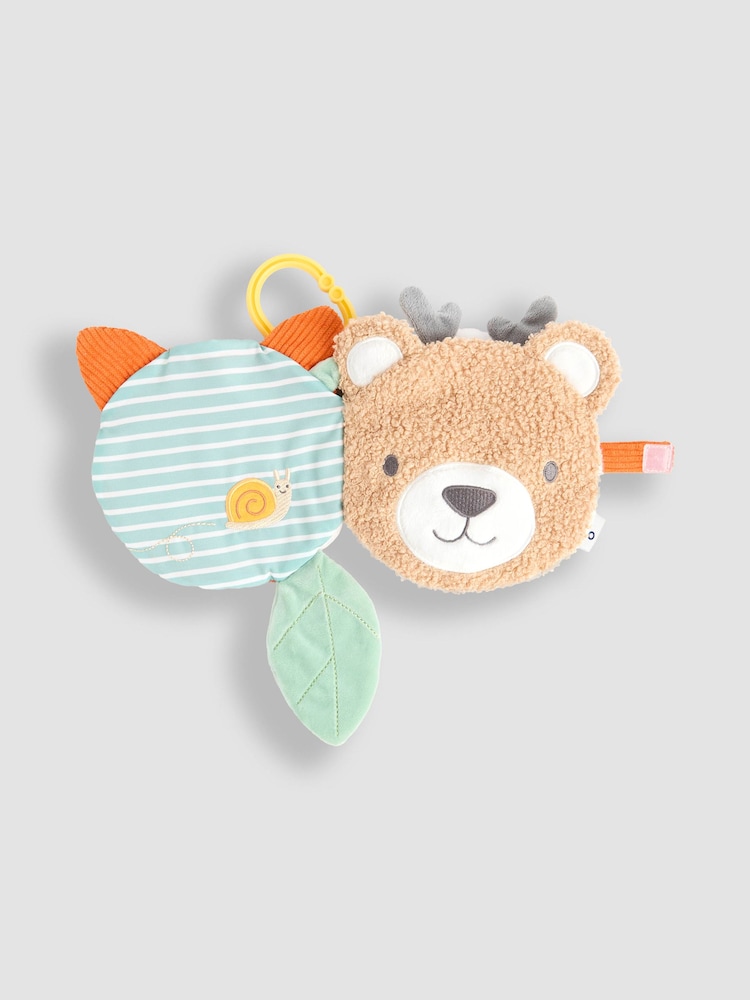 JoJo Maman Bébé Woodland Fabric Book - Image 1 of 4 JoJo Maman Bébé Woodland Fabric Book - Image 1 of 4