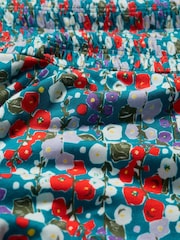 Seasalt Cornwall Blue Waxwing Jersey Wide Leg Jumpsuit - Image 5 of 5