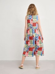 Seasalt Cornwall Bajoland Heather Sleeveless 100% Linen Dress - Imagen 5 de 5