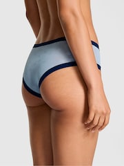 Victoria's Secret PINK Icy Blue Cheeky No Show Rib Mesh Knickers - Image 2 of 3