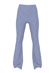 Victoria's Secret PINK Dusty Iris Blue Foldover Leggings - Image 5 of 5