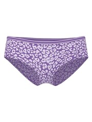 Victoria's Secret PINK Purple Leopard Thong Seamless Scoop Thong Knickers - Image 3 of 3