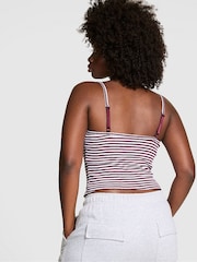 Victoria's Secret PINK Purple Rose Pyjama Cami Top - Image 2 of 3