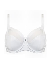 Pour Moi White Viva Luxe Non-Padded Side Support Bra - Image 3 of 4