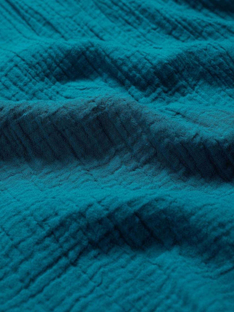 Seasalt Cornwall Blue Landscape 100% Cotton Top - Image 5 of 5