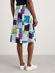 Seasalt Cornwall Blue Paint Pot 100% Cotton Skirt - Image 2 of 5