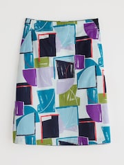 Seasalt Cornwall Blue Paint Pot 100% Cotton Skirt - Image 4 of 5