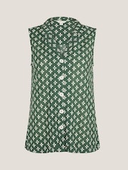 Blusa sem mangas geométrica Monsoon Daisey - Imagem 6 de 6