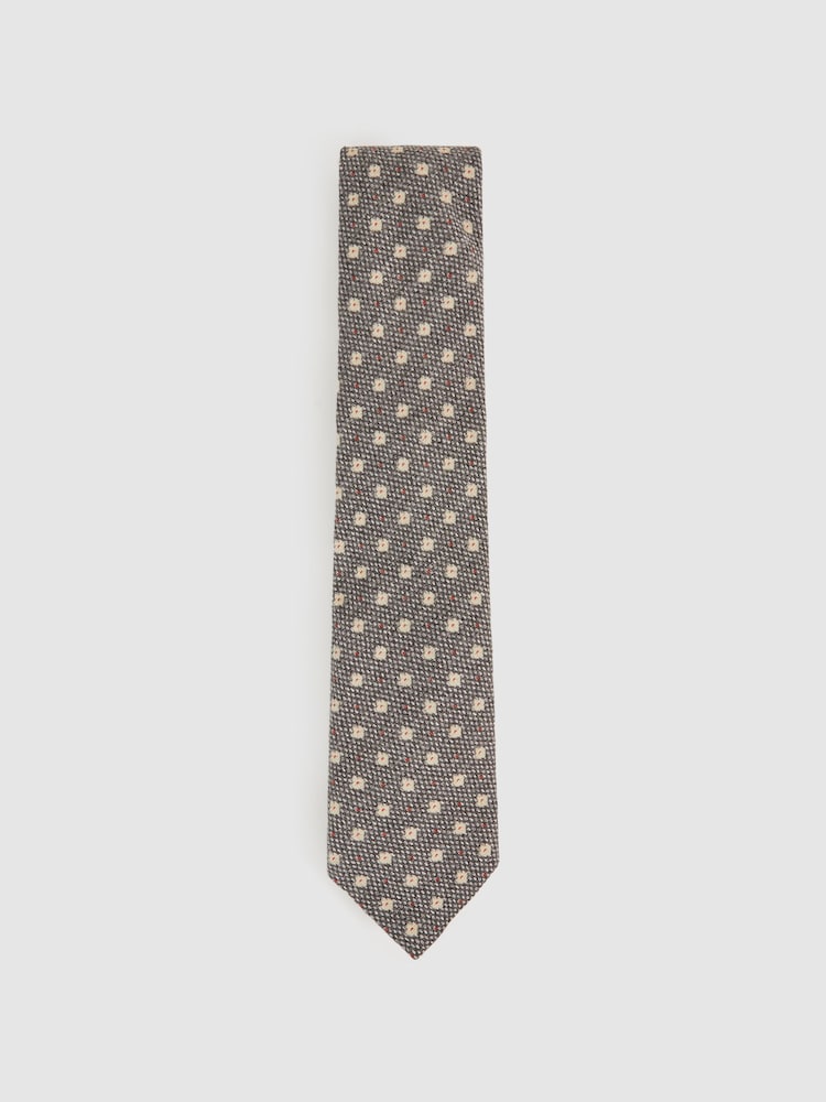 Reiss Grey Tullio Tie - Image 1 of 5
