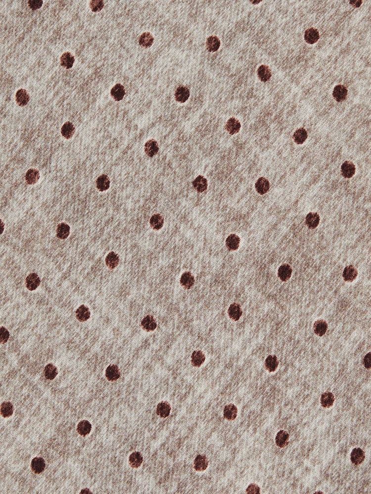 Reiss Grey Melange Pio Tie - Image 5 of 5
