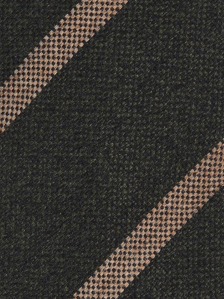 Reiss Forest Green Sante Tie - Image 5 of 5