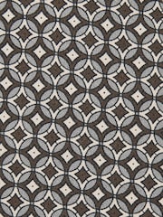 Reiss Chocolate Brown Multi Palmiro Tie - Image 5 of 5