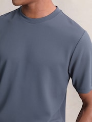 Reiss Airforce Blue Wick T-Shirt - Image 3 of 6