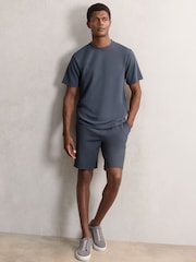 Reiss Airforce Blue Wick T-Shirt - Image 4 of 6