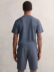 Reiss Airforce Blue Wick T-Shirt - Image 5 of 6