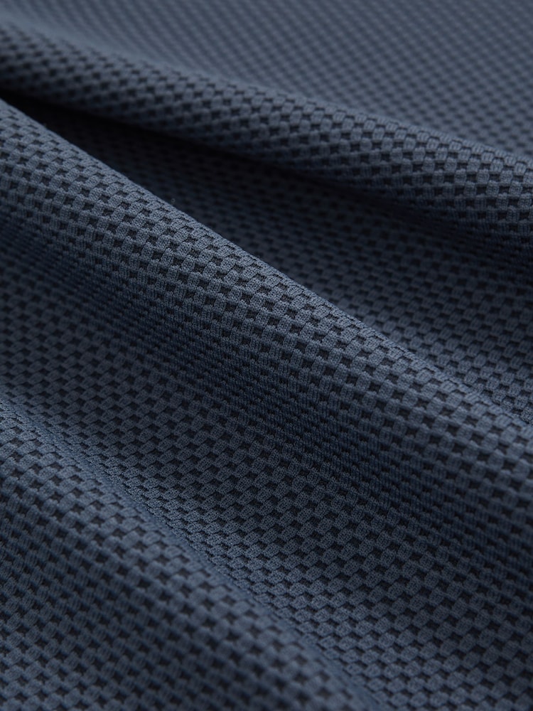 Reiss Airforce Blue Wick T-Shirt - Image 6 of 6