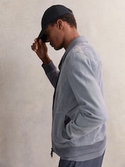 Reiss Navy Brogan Embroidered Logo Tech Baseball Cap - Image 2 of 5