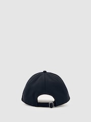 Reiss Navy Brogan Embroidered Logo Tech Baseball Cap - Image 4 of 5
