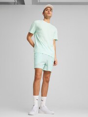 Puma Blue Mens Small Logo Essentials No.1 T-Shirt - Image 1 of 4