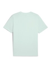 Puma Blue Mens Small Logo Essentials No.1 T-Shirt - Image 3 of 4