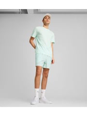 Puma Blue Mens Small Logo Essentials No.1 T-Shirt - Image 4 of 4