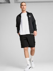 Puma Black Mens Essentials No.1 Logo Woven Cargo 9" Shorts - Image 5 of 5