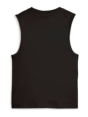 Puma Black Womens Slim Ess No.1 Logo Tank Top - Image 5 of 5