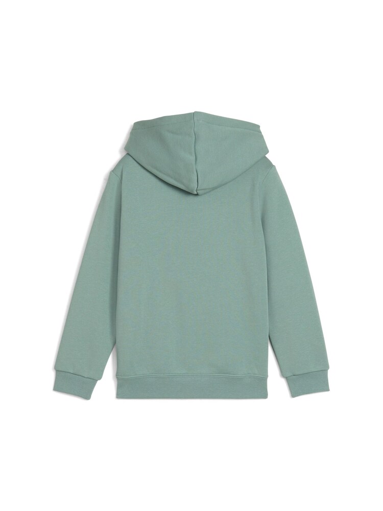 ירוק מנטה - Puma קפוצ'ון פליז בייסיק עם לוגו, דגם 1 .No, לילדים - תמונה 3 מתוך 3