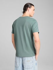 Puma Grey Mens No. 1 Logo T-Shirt - Image 2 of 5