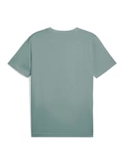 Puma Grey Mens No. 1 Logo T-Shirt - Image 5 of 5