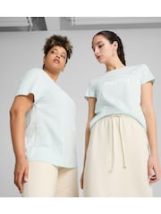 Puma Blue Womens ESS No. 1 Logo T-Shirt - Image 1 of 7