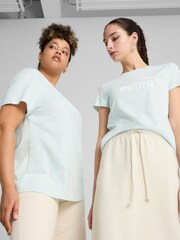 Puma Blue Womens ESS No. 1 Logo T-Shirt - Image 14 of 20