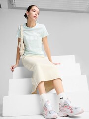 Puma Blue Womens ESS No. 1 Logo T-Shirt - Image 16 of 20