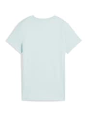 Puma Blue Womens ESS No. 1 Logo T-Shirt - Image 4 of 7