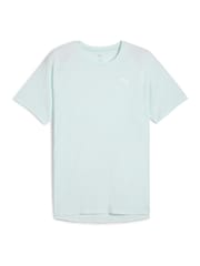 Puma Blue Mens VELOCITY Tri-Blend Running T-Shirt - Image 3 of 3