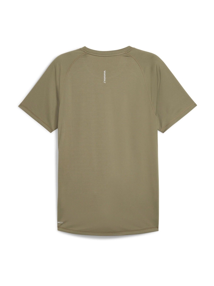 Puma Brown Mens VELOCITY Running T-Shirt - Image 2 of 2