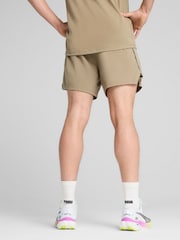 Puma Brown Mens Velocity 5" Running Shorts - Image 4 of 5