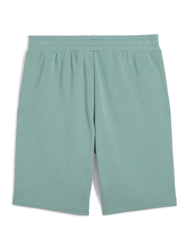 Puma Grey/Blue Mens Essentials No. 1 Logo 10 Shorts - Image 4 of 4