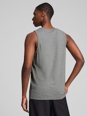 Puma Grey Mens Essentials No. 1 Logo Tank Top - Image 2 of 3