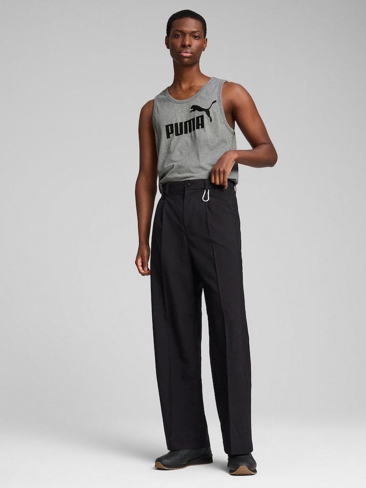 Puma Grey Mens Essentials No. 1 Logo Tank Top - Image 3 of 3