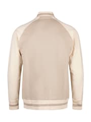 Luke 1977 Cream Kansas Varsity 100% Cotton Jacket - Image 5 of 6