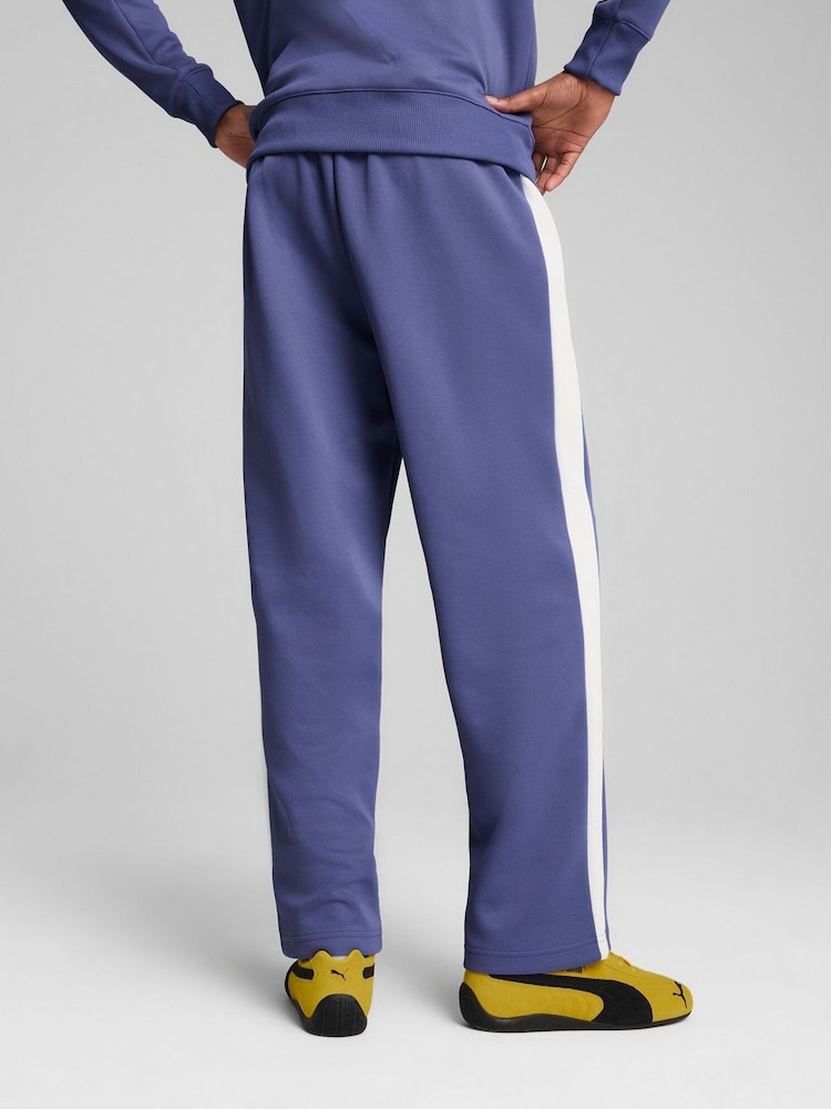 Puma Blue Mens T7 Always On Relaxed Track Joggers - Image 2 of 4