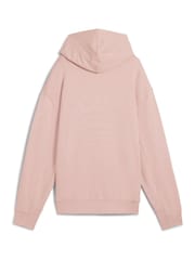Puma Pink Womens Her Relaxed Hoodie - Image 4 of 4