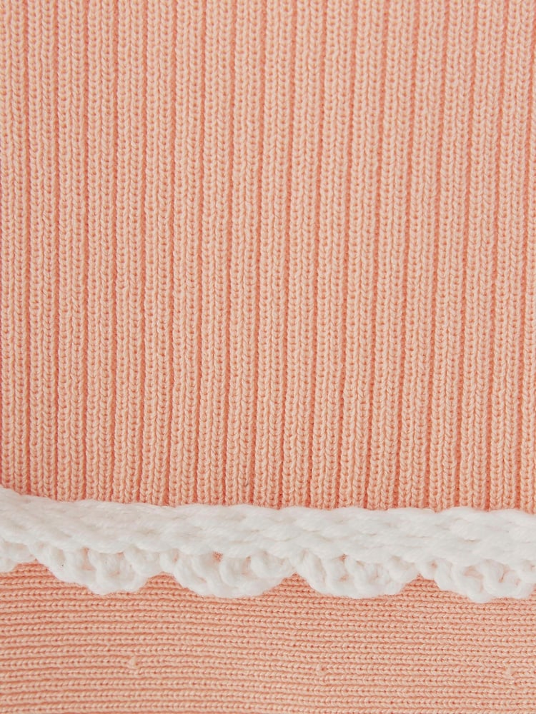 River Island Orange Girls Cut Out Shell Dress - Image 3 of 4