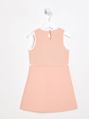 River Island Orange Girls Cut Out Shell Dress - Image 4 of 4